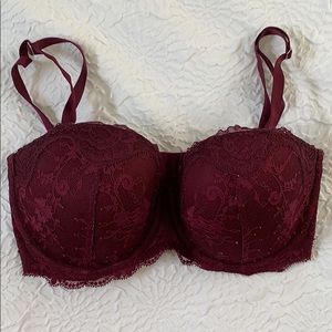 ✨Beautiful Dream Angels Maroon Multi-way Bra